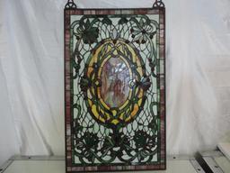 Beautiful stained glass window.