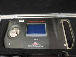 Sencore DA795 digital audio analyzer.