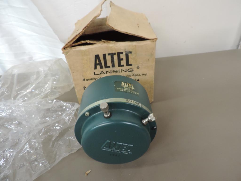 Altec Lansing 802D horn driver with box.