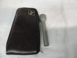 Electro-voice 635A mic with soft case.