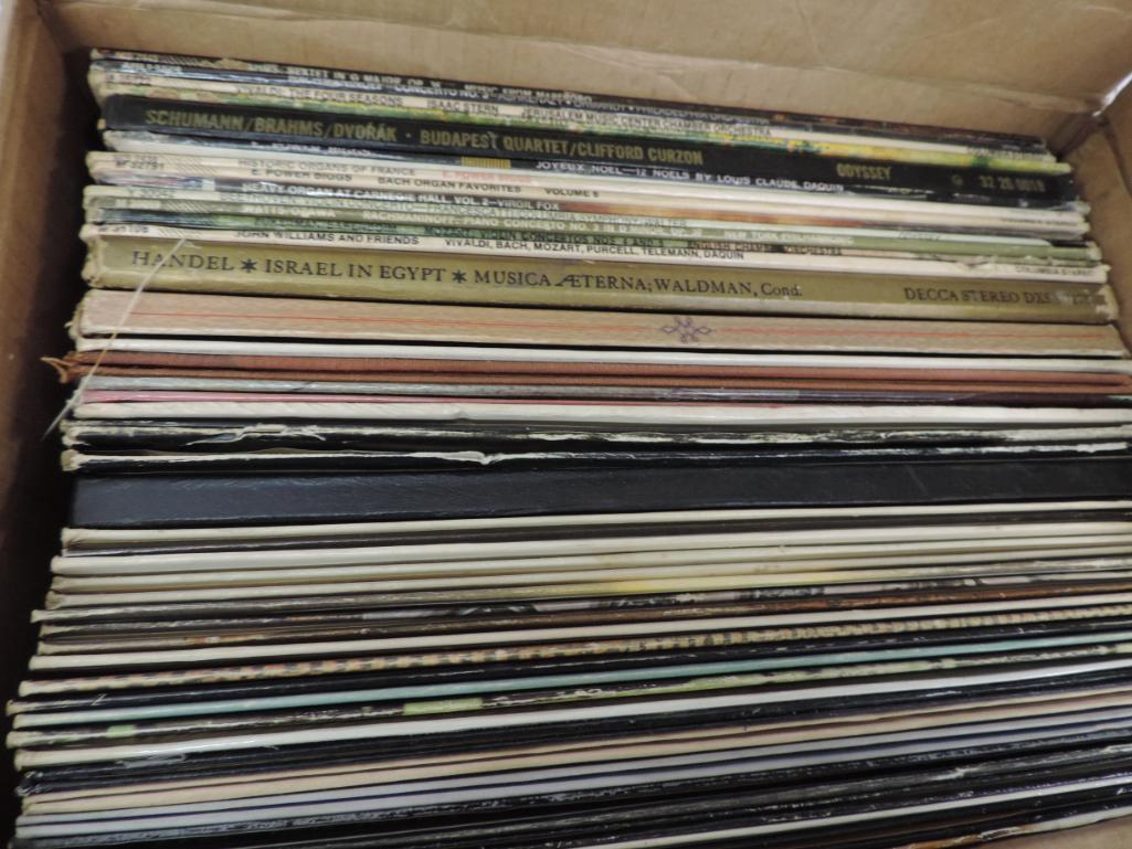 Box of unsearched records.