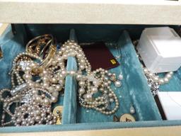 Loaded estate jewelery box.