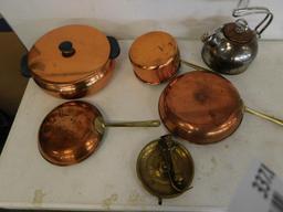 Copper Kitchen pans