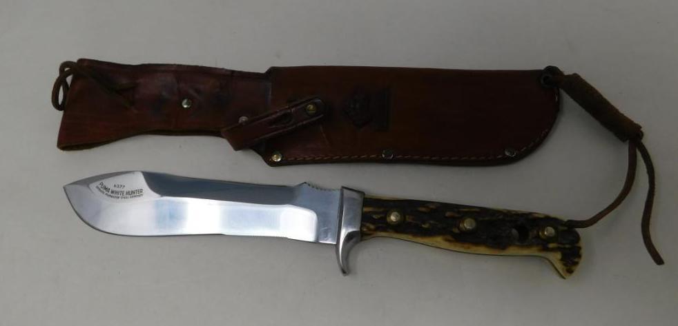 Vintage Puma 6377 White Hunter knife