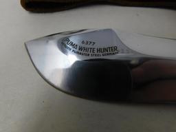 Vintage Puma 6377 White Hunter knife