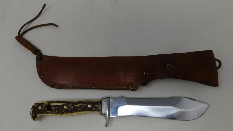 Vintage Puma 6377 White Hunter knife