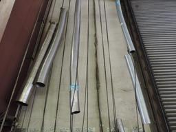 Stainless steel tubing.