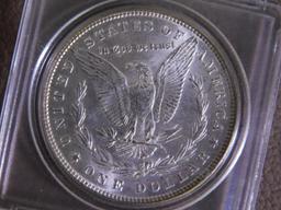 1887 Morgan dollar coin