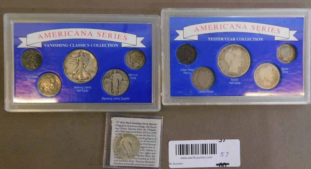 Antique US coin assortment