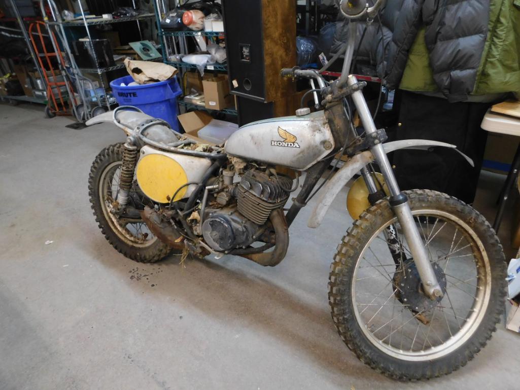 1973-74 Honda CR250M Elsinore motorcycle