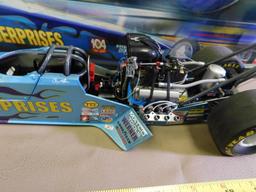 Limited edition Werner Lehman racing die cast top fuel dragster