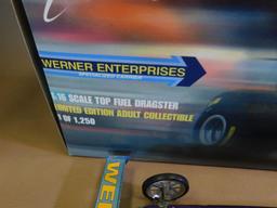 Limited edition Werner Lehman racing die cast top fuel dragster