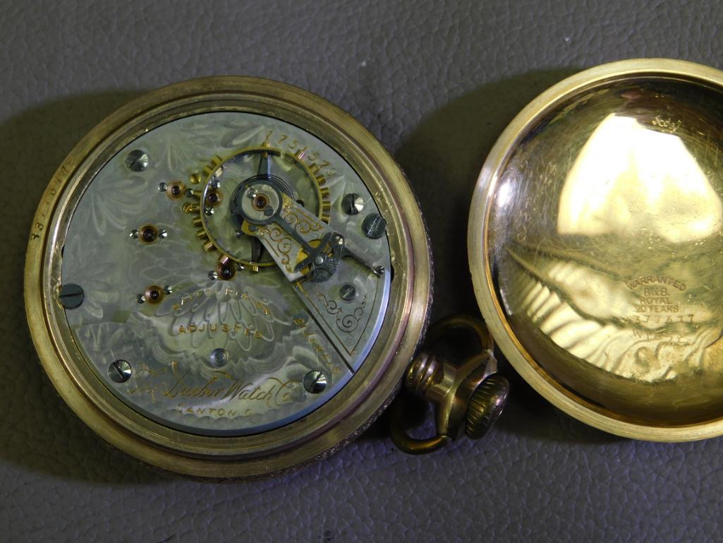 Hampden 21 jewel pocket watch