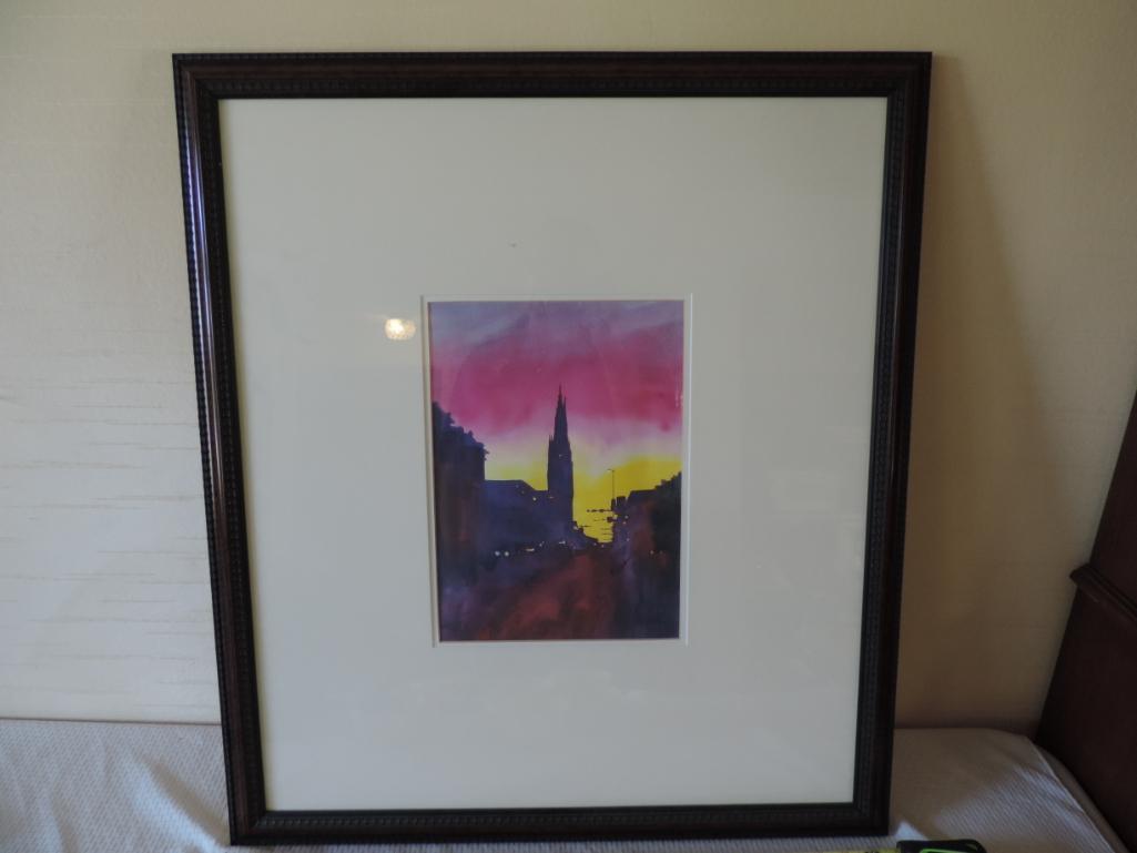 Peggy Atkinson (Denver Dawn) watercolor print.