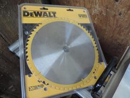 DeWalt DW705 12" compound miter saw with stablemate stand.