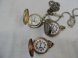 Railroad and we the people pocket watches.