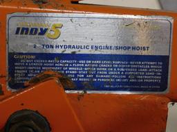 Indy 5 Engine Hoist