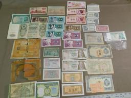 Foreign currency and bank notes