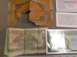 Foreign currency and bank notes