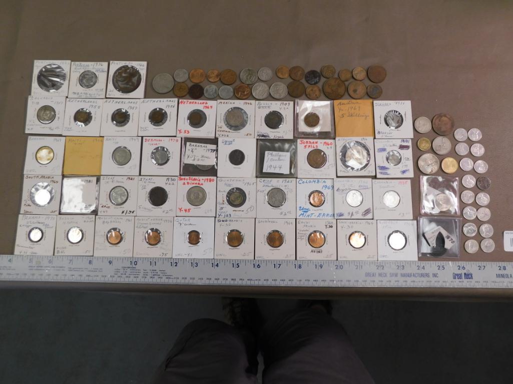 International coinage assortment