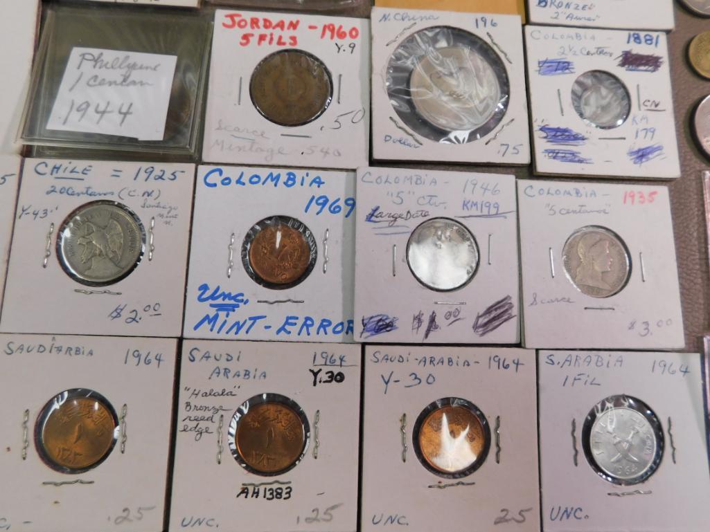 International coinage assortment