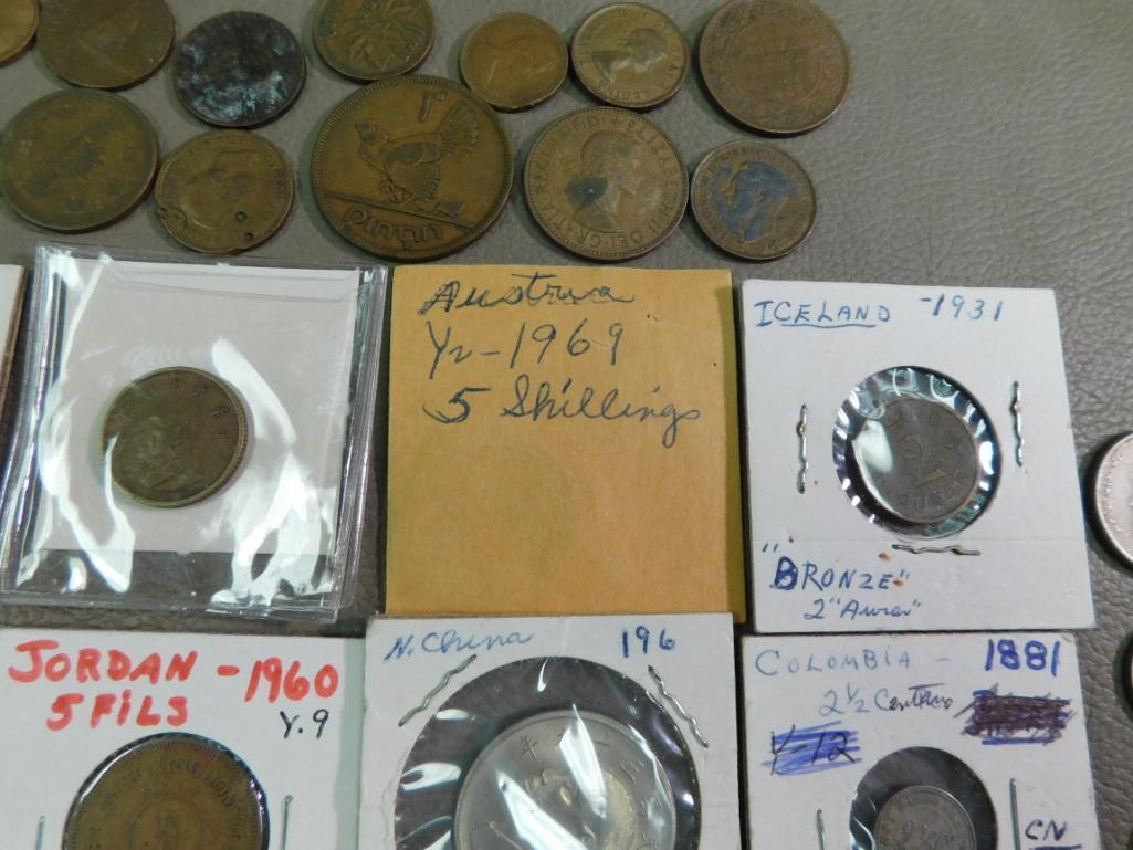 International coinage assortment