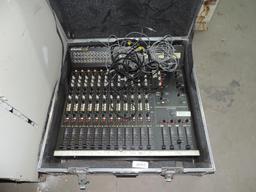 Tapco C12 mixing board with road case.