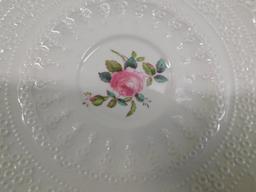 Spode Jewel Billingsley Rose dish set