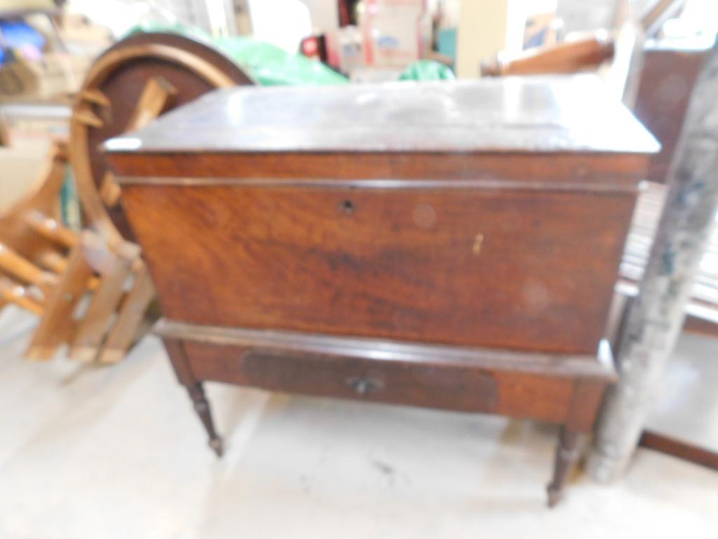 Antique Mahogany blanket chest