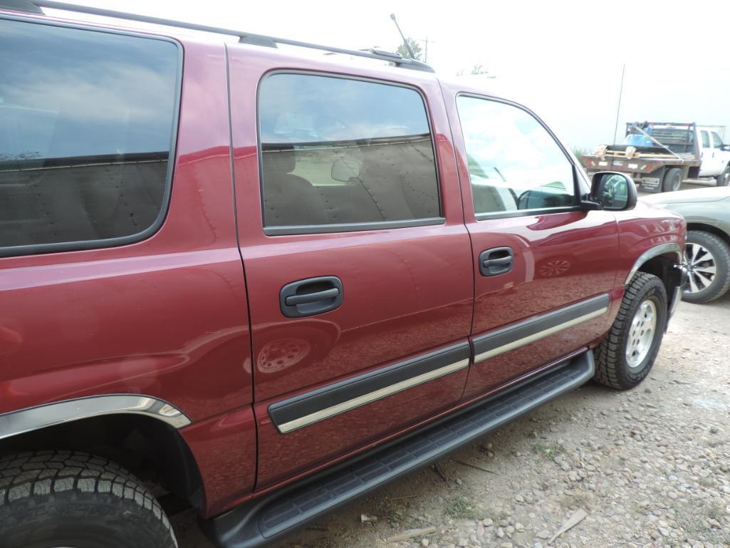 2005 4x4 Chevy Suburban with only 74K miles.