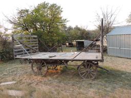 Primitive Hay Wagon