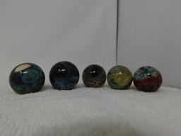 Handblown Art Marbles