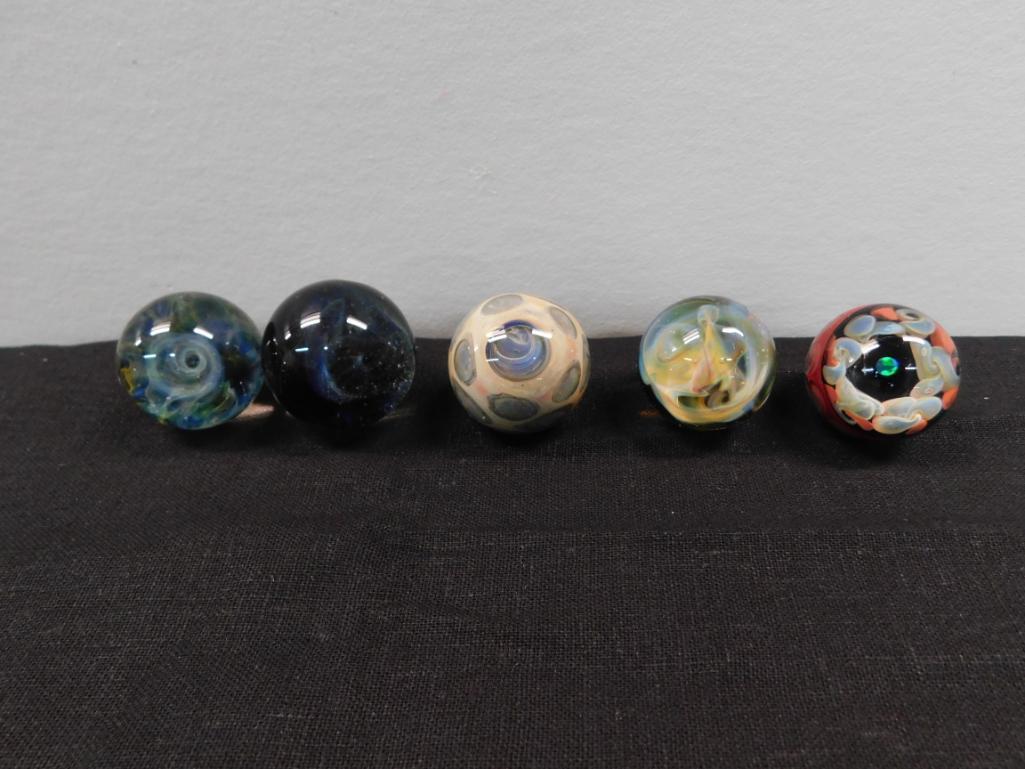 Handblown Art Marbles