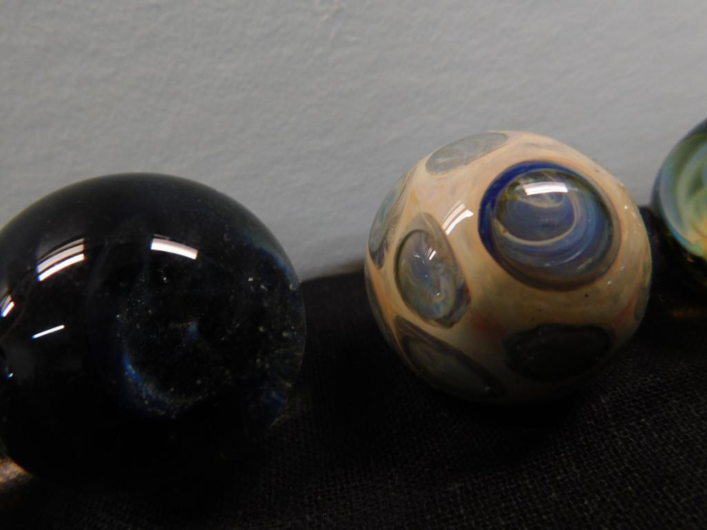 Handblown Art Marbles