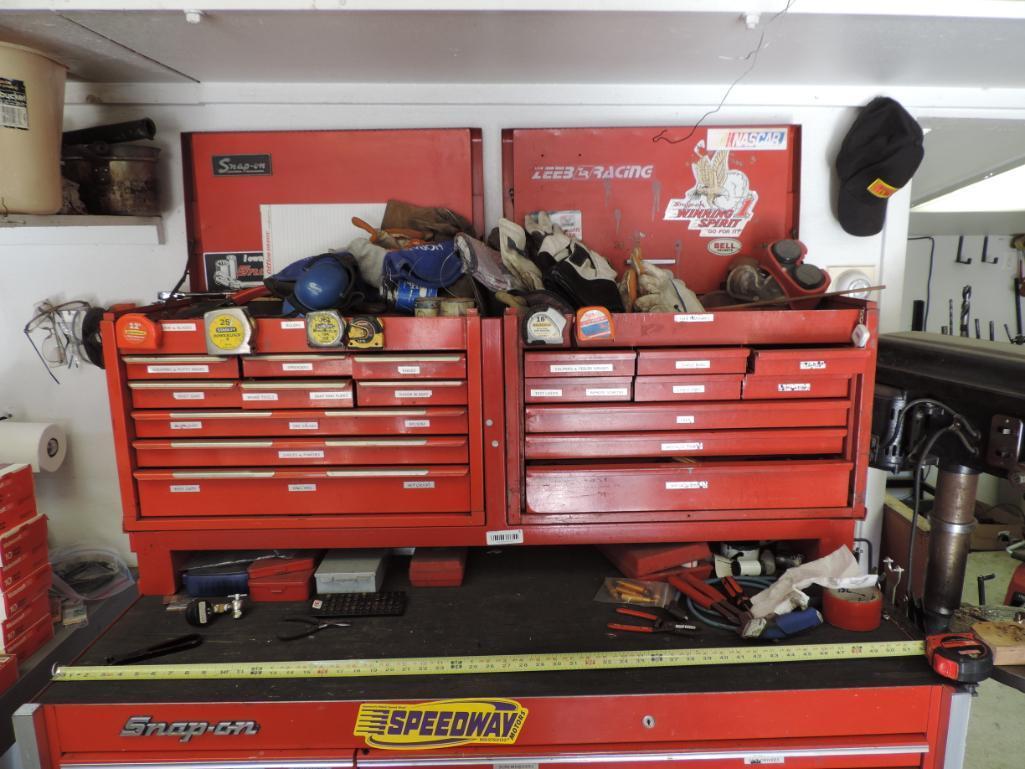 Three piece Snap On tool box.