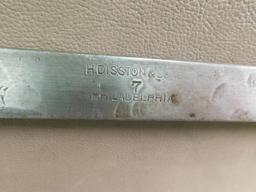 Estwing axe and H. Disston meat saw