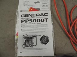 Generac 5000 watt generator.