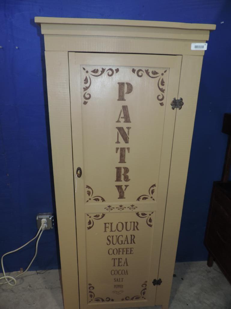 Painted Pantry cabinet.