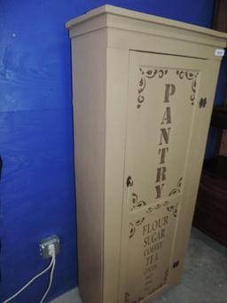 Painted Pantry cabinet.