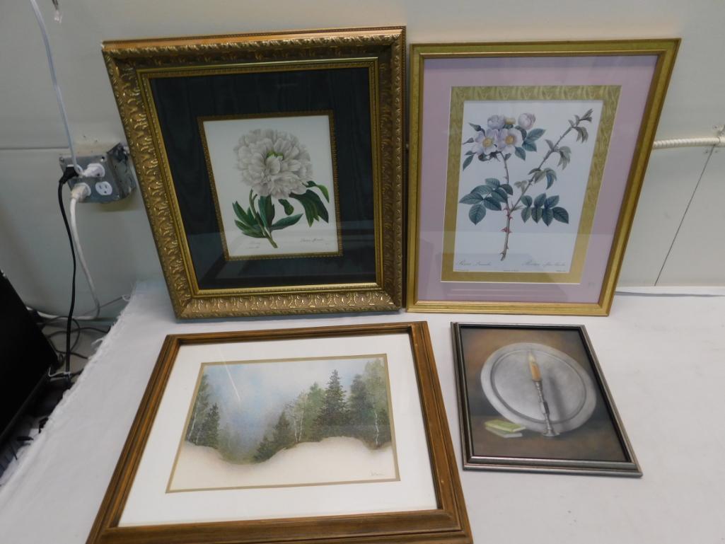 Framed Floral Prints