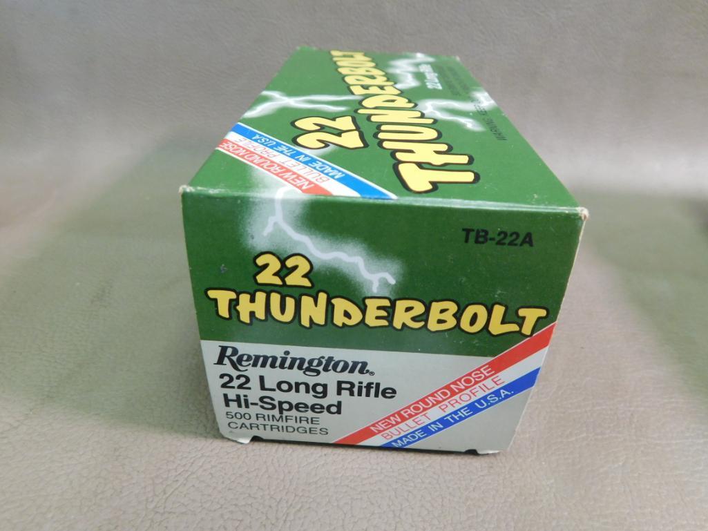 Remington Thunderbolt 22LR ammunition