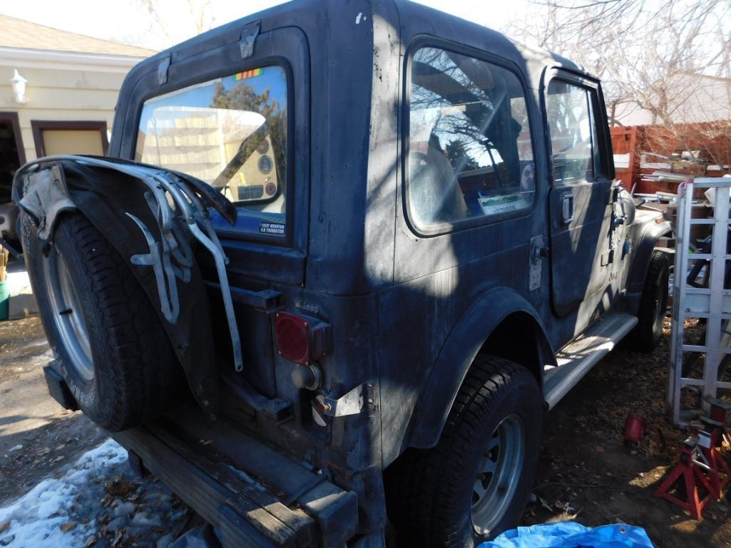 1986 Jeep Utility