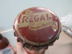 Amber Glass Regal Beer Bottle Advertisement