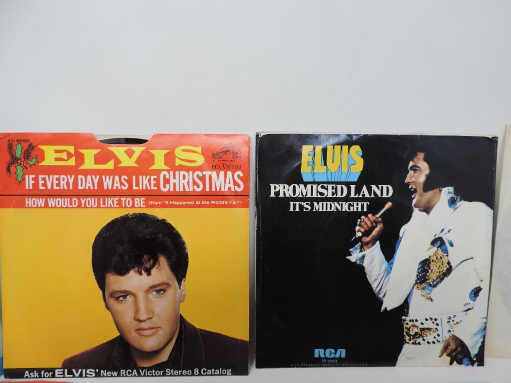 Elvis Promo 45 Records