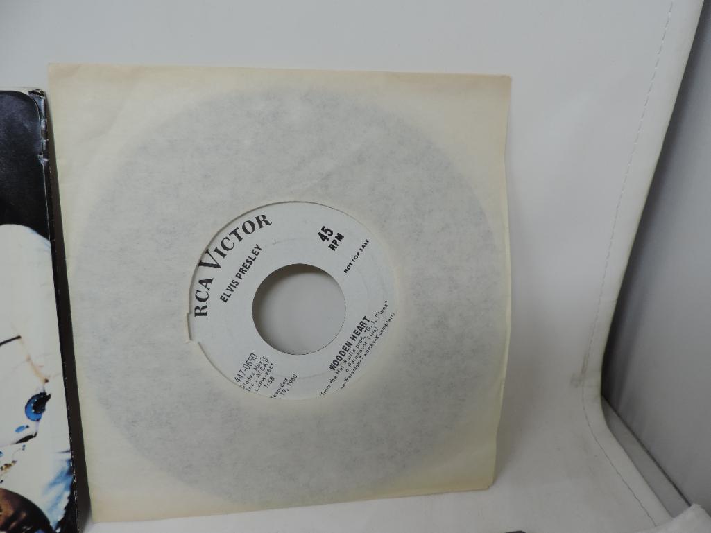 Elvis Promo 45 Records