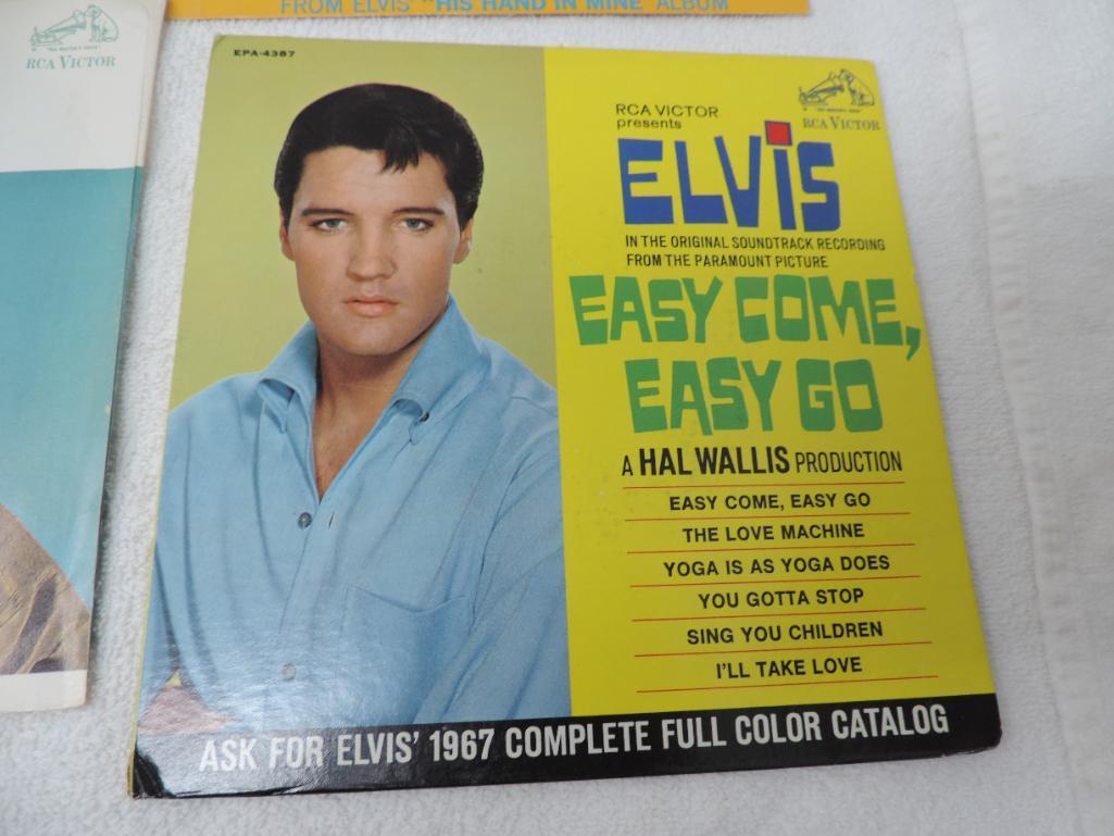 Elvis Promo 45 Records