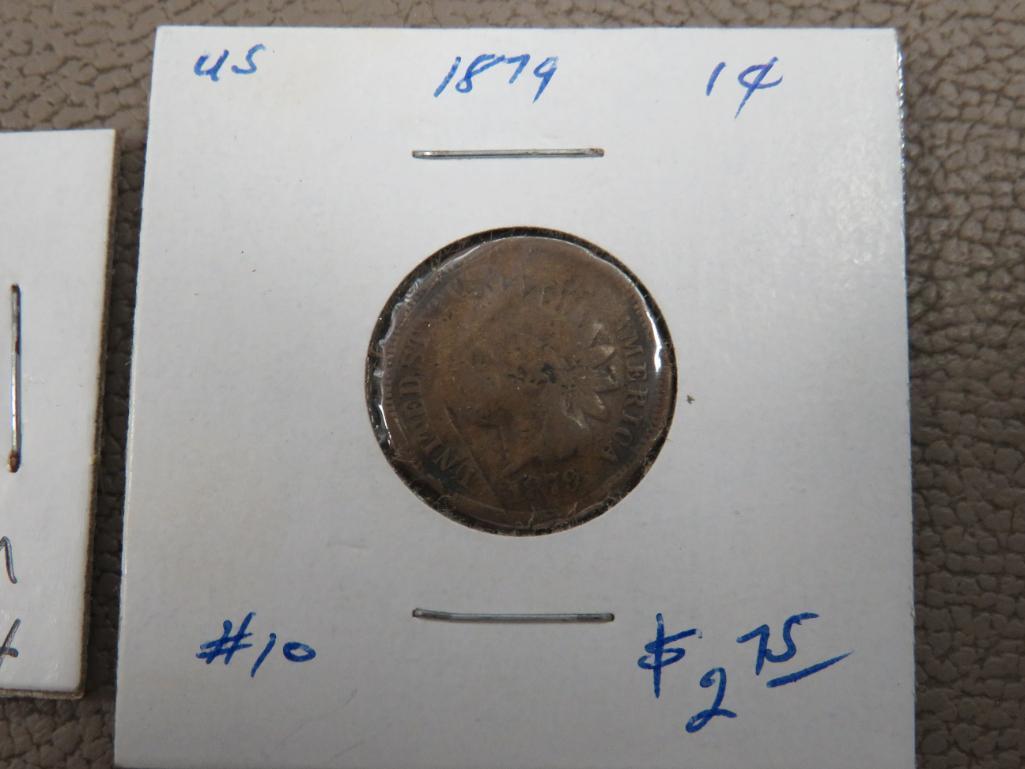 US Indian Head Penny Coins