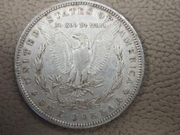 Two 1879 Morgan Silver Dollar Coins