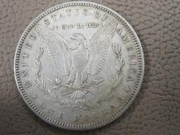 Two 1880 Morgan Silver Dollar Coins