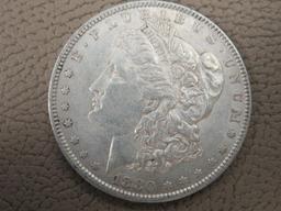 Two 1880 Morgan Silver Dollar Coins